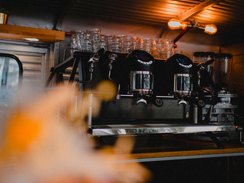 Café Mobil, Café-Equipment, Köln